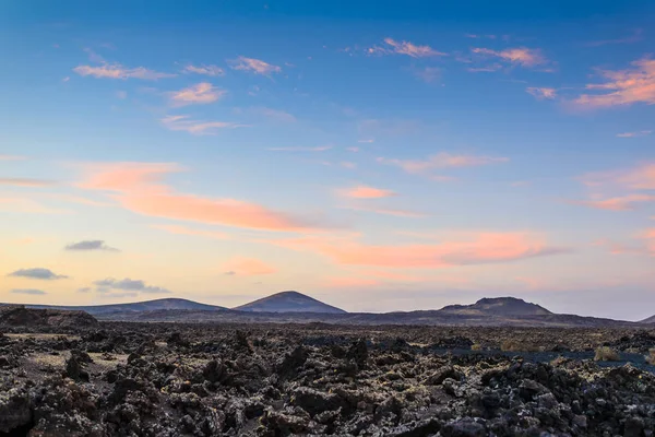 Lanzarote Szigete Egy Gyémánt Kanári Szigetek Között Spanyolország — Stock Fotó