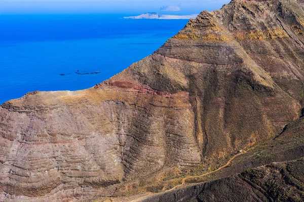 Isla Lanzarote Diamante Entre Otras Islas Canarias España — Foto de Stock