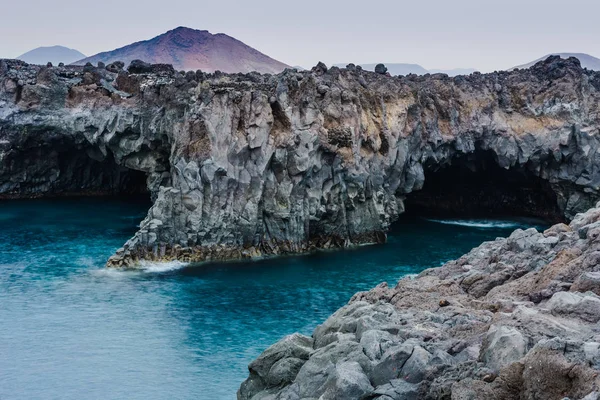 Ostrov Lanzarote Jedním Diamantů Mezi Ostatními Kanárskými Ostrovy Španělsko — Stock fotografie zdarma