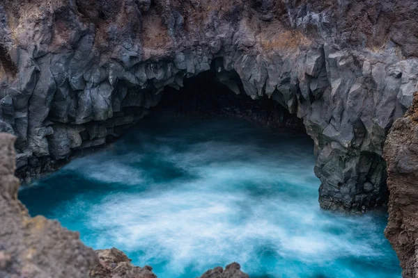 Ilha Lanzarote Diamante Entre Outras Ilhas Canárias Espanha — Fotografia de Stock