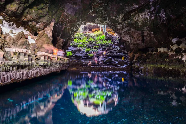 Isola Lanzarote Diamante Tra Altre Isole Canarie Spagna — Foto Stock