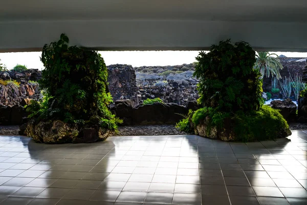 Het Eiland Lanzarote Een Diamant Onder Andere Canarische Eilanden Spanje — Stockfoto