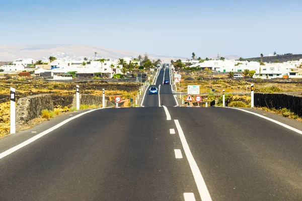 Ostrov Lanzarote Jedním Diamantů Mezi Ostatními Kanárskými Ostrovy Španělsko — Stock fotografie