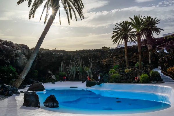 Lanzarote Amazing Extraordinary Unique Island Canary Archipelago Spain — Stock Photo, Image