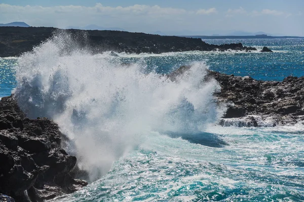 Lanzarote Kanarya Takımadalarının Inanılmaz Olağanüstü Eşsiz Bir Adasıdır Spanya — Stok fotoğraf