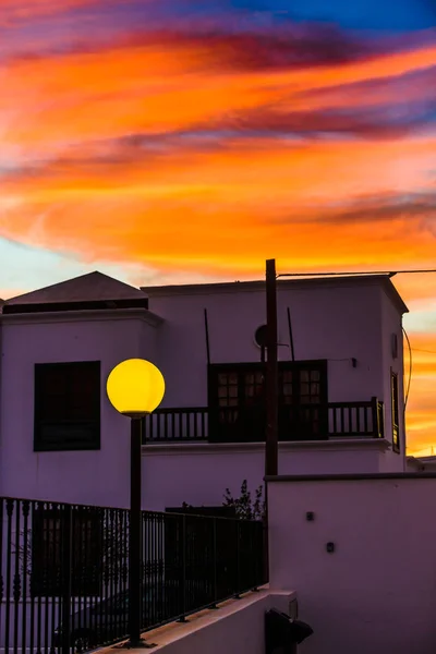 Lanzarote Kanarya Takımadalarının Inanılmaz Olağanüstü Eşsiz Bir Adasıdır Spanya — Stok fotoğraf