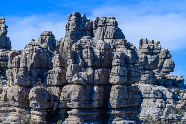 El Torcal de Antequera güneyde bulunan bir doğa rezervi 