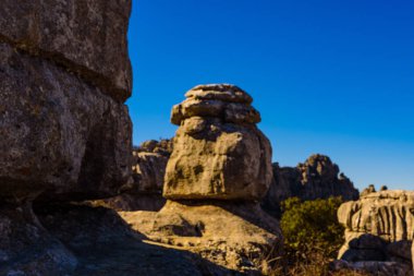 El Torcal de Antequera güneyde bulunan bir doğa rezervi 