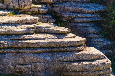 El Torcal de Antequera güneyde bulunan bir doğa rezervi 