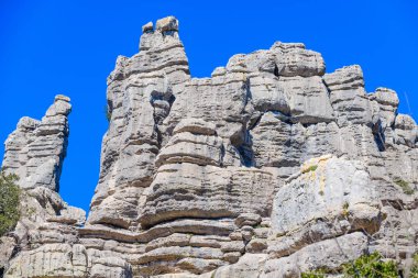 El Torcal de Antequera güneyde bulunan bir doğa rezervi 