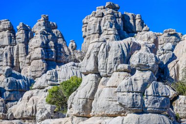 El Torcal de Antequera güneyde bulunan bir doğa rezervi 