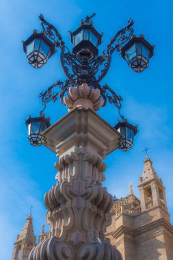 Sokak ve mimari skeçler. Sevilla. Endülüs. İspanya