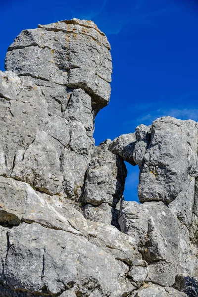 El Torcal de Antequera to rezerwat przyrody położony na południu — Zdjęcie stockowe