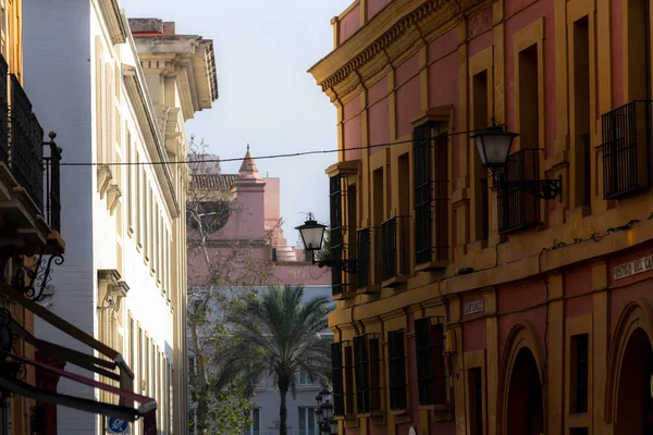 Esboços de rua e arquitectura. Sevilha. Andaluzia. Espanha — Fotografia de Stock