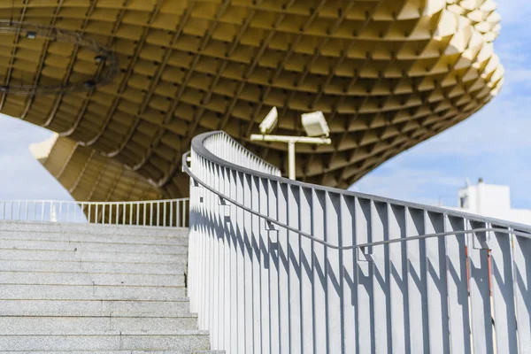 Metropol Parasol är en otrolig arkitektonisk struktur. Sevil — Stockfoto