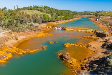Rio Tinto dünyada eşsiz bir yerdir. Endülüs. İspanya