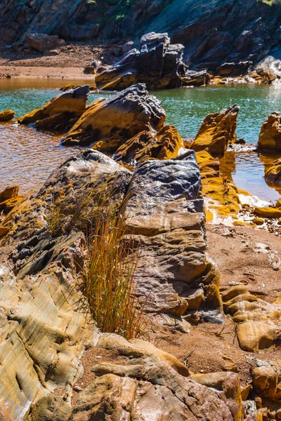 Rio Tinto es un lugar único en el mundo. Andalucía. España — Foto de Stock