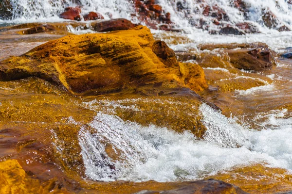 Rio Tinto є унікальним місцем у світі. Андалусії. Іспанія — стокове фото