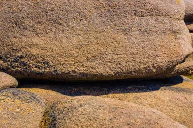 Tregastel ada Renote inanılmaz manzara. Brittany