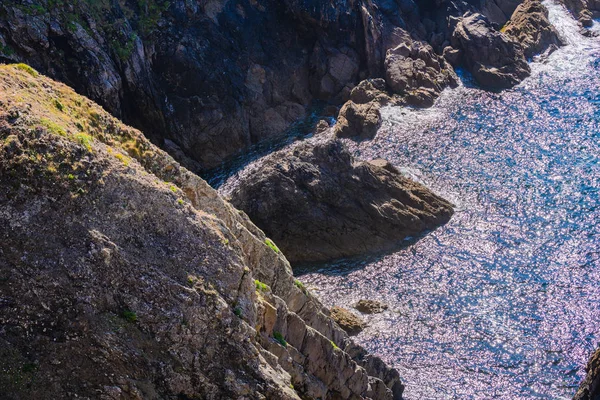 Increíble paisaje marino en la península de Crozon. Finister. Bretaña. . —  Fotos de Stock