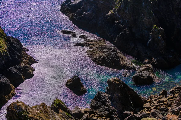 Incredibile paesaggio marino sulla penisola di Crozon. Finister. Bretagna . — Foto Stock