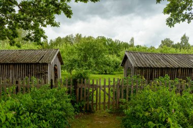 Güzel bir parkta inanılmaz bir manzara.