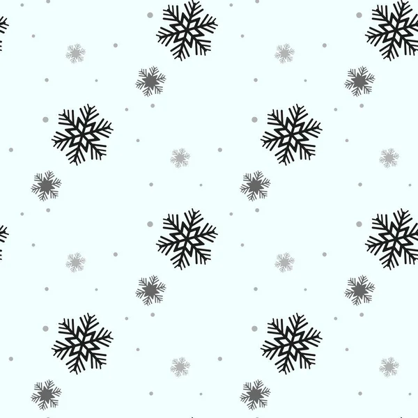 Fondo Navideño Festivo Copos Nieve Para Postales Póster Diseño Invitación — Archivo Imágenes Vectoriales