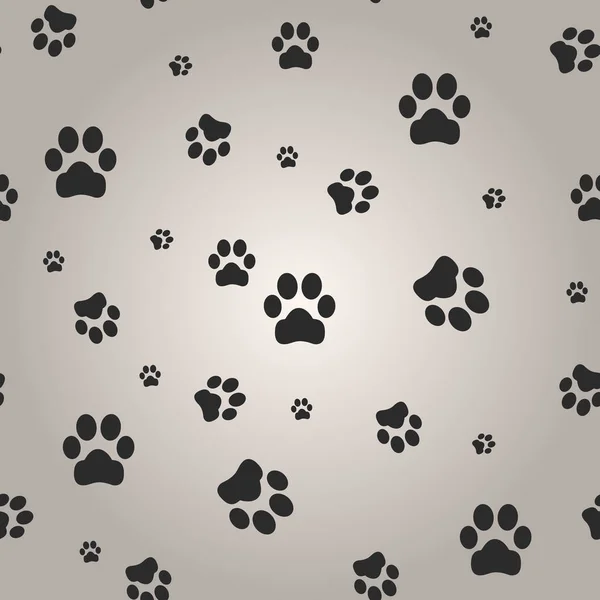 Φόντο Σκύλο Πόδι Εκτύπωσης Vector Εικονογράφηση Eps10 — Διανυσματικό Αρχείο