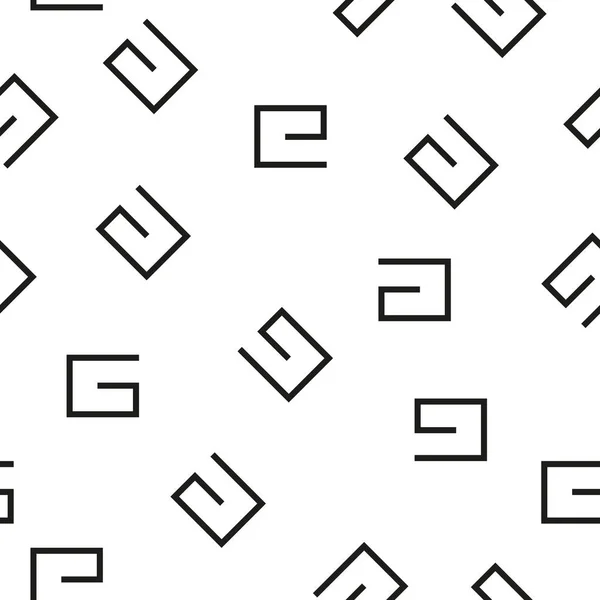 Stilvolle Moderne Vektor Nahtlose Muster Hintergrund Tapete Illustration Geometrische Dekorative — Stockvektor
