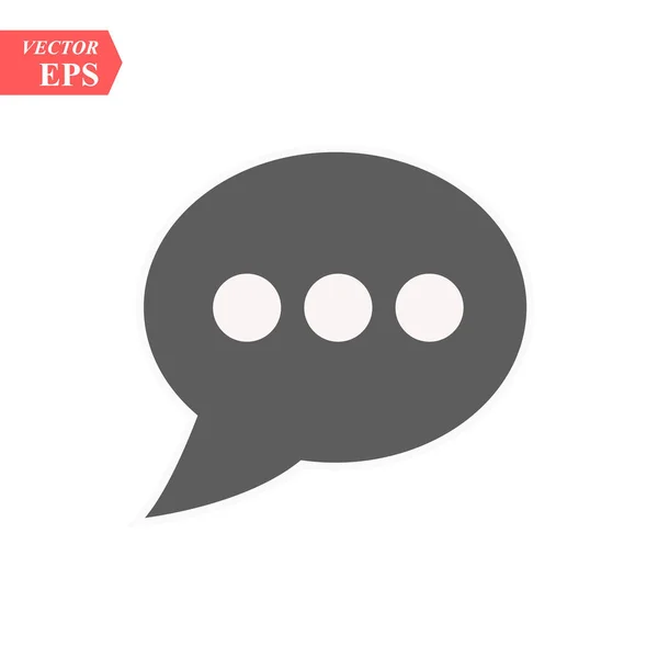 Icono Chat Ilustración Símbolo Signo Vector Aislado Eps10 — Vector de stock