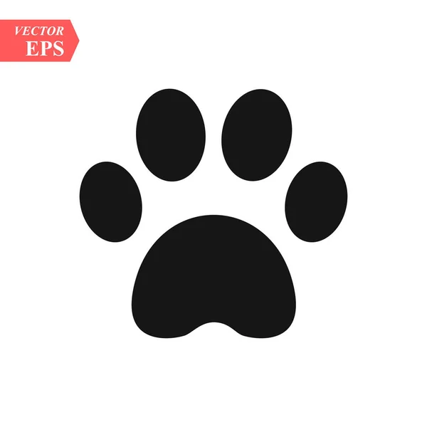 Logo Mancs Logo Állatok Nyomvonal Lábát Állati Eps10 — Stock Vector