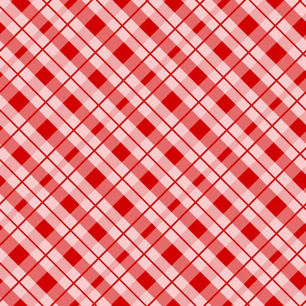 Scottish Cage Red Celtic Scottish Red Checkered Background Scottish Pattern — Stock Vector