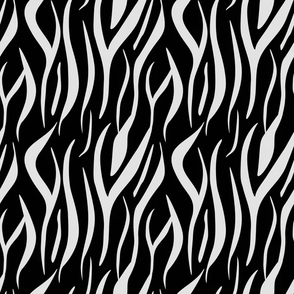 Animal print, cebra textura fondo blanco y negro colores — Archivo Imágenes Vectoriales