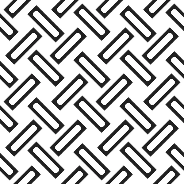 Sömlös Vävda Ränder Lattice Mönster Modern Elegant Textur Upprepande Abstrakt — Stock vektor