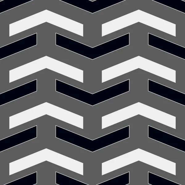 Motif Géométrique Vectoriel Moderne Sans Couture Chevron Fond Géométrique Abstrait — Image vectorielle