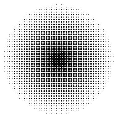 Soyut noktalı vektör arka plan. Noktalı resim efekti eps 10