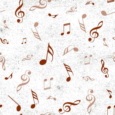 soyut müzik Dikişsiz desen arka plan vektör çizim tasarımınız için