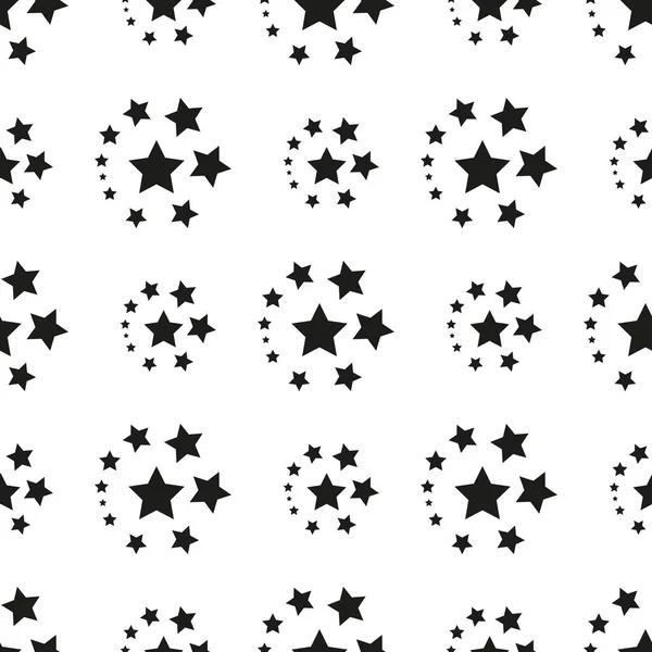 Star Seamless Pattern Cute Kids Star Seamless Pattern Seamless Patter — Stock Vector