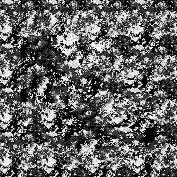 抽象格格无缝模式黑色和白色 遇险背景 创造复古 未来主义 古老的纹理与噪音 灰尘颗粒 矢量插图 — 图库矢量图片