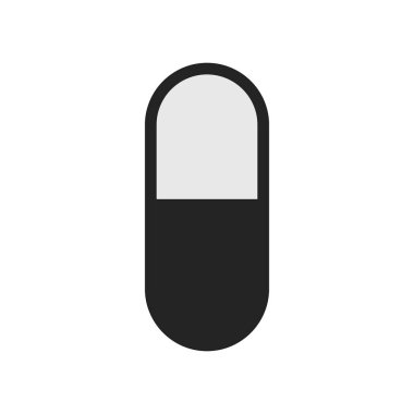 hap ve tablet simge vektör, uyuşturucu katı logo illüstrasyon, üzerinde beyaz eps10 izole piktogram