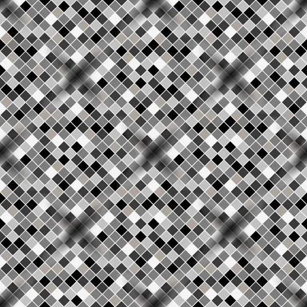 Bianco Nero Turchese Astratto Pixel Sfondo Texture Mezzitoni Moderna Elegante — Vettoriale Stock