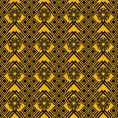 kabile Navajo vektör seamless modeli. Aztek süslü geometrik sanat baskı. etnik hipster zemin. Duvar kağıdı, kumaş tasarım, kumaş, kağıt, kapak, tekstil tasarım şablonu. eps10