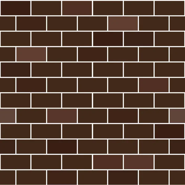 Mur Briques Marron Blocs Décoratifs Papier Peint Fond Intérieur Eps10 — Image vectorielle