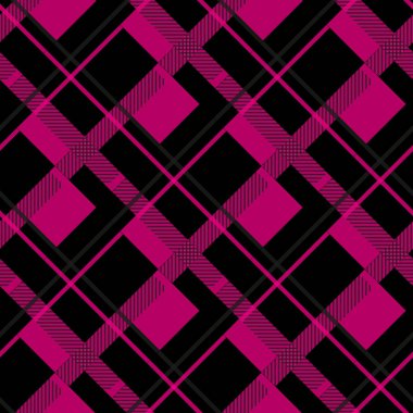 İskoç mor ekose çapraz tartan seamless modeli eps 10