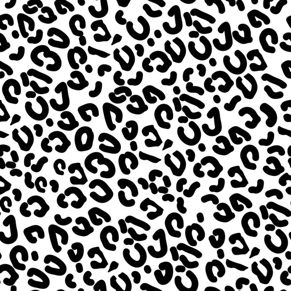 Sömlös leopardmönster. Animal print. Vektor bakgrund eps10 — Stock vektor