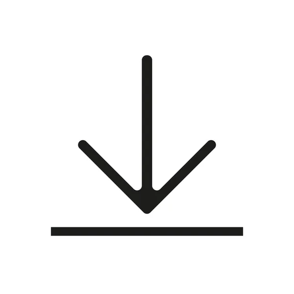 Descargar icono de vector, instalar símbolo. Moderno, simple ilustración de vector plano para el sitio web o aplicación móvil eps10 — Archivo Imágenes Vectoriales