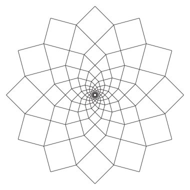 Renkler için Basit Mandala ŞekliName Vektör Mandala. Çiçek. Çiçek. Doğulu. Kitap sayfası. Özet.