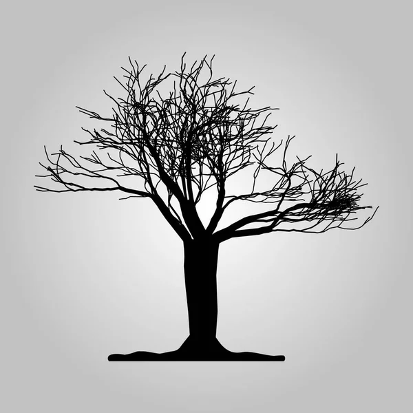 Піктограма дерева. Лісовий символ. Плоский веб-знак на білому тлі. Векторні eps10 — стоковий вектор
