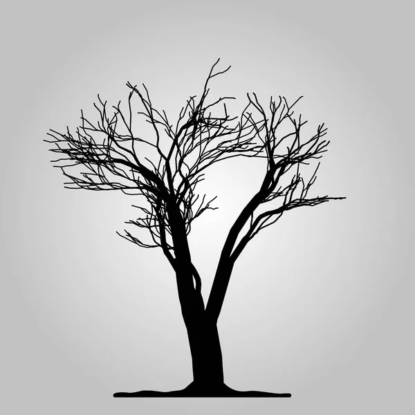 Ikona drzewa. Symbol lasu. Płaski znak internetowy na białym tle. Wektor EPS 10 — Wektor stockowy