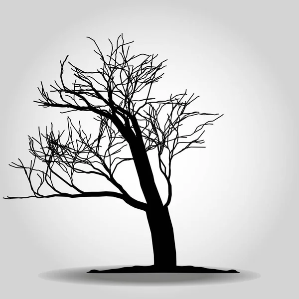 Icono del árbol. Símbolo forestal. Signo de web plana sobre fondo blanco. Vector eps 10 — Archivo Imágenes Vectoriales